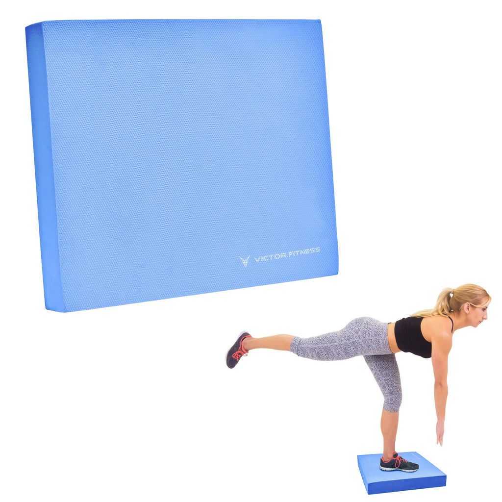 Foam Balance Pad for Physical Therapy and Stability Workouts – Victor  Fitness