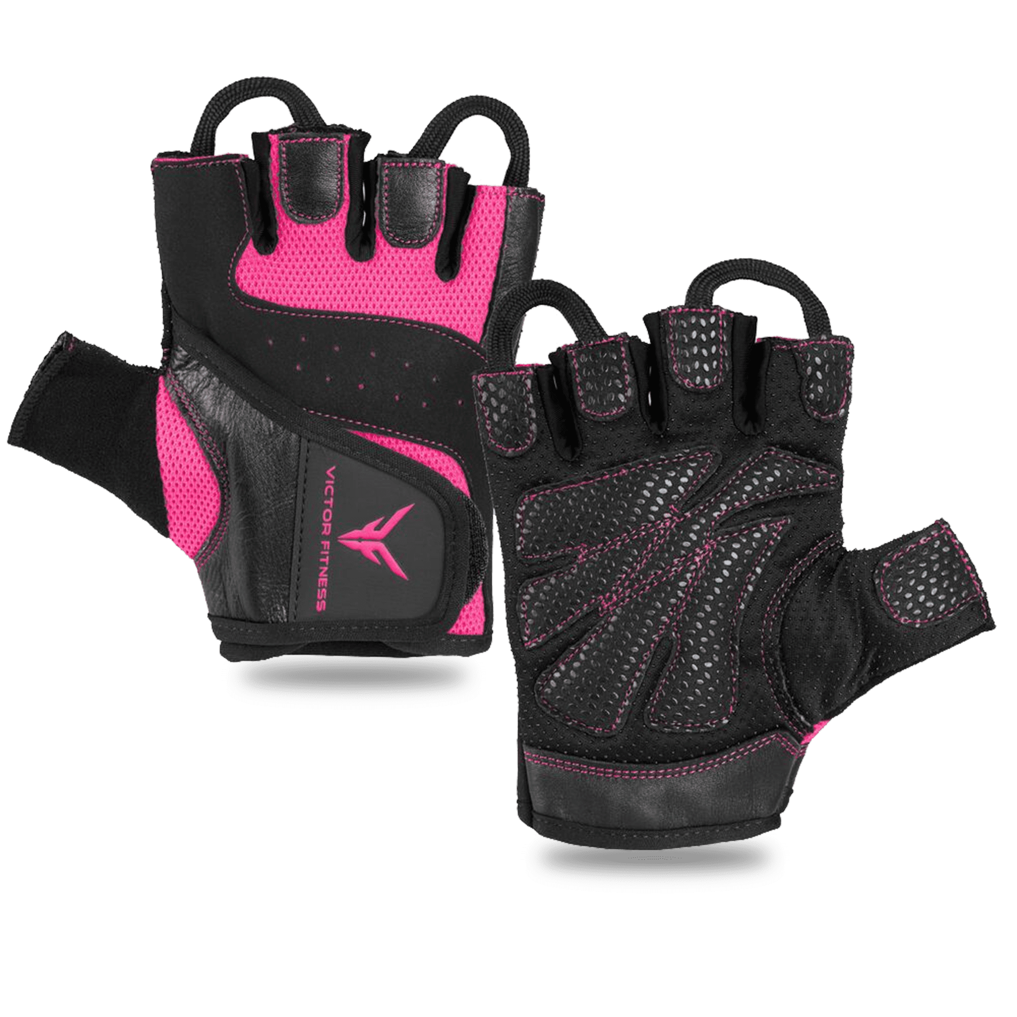 Series-2 Fingerless Leather Men's Weightlifting Gloves with Full Palm  Protection and Velcro Wrist Strap